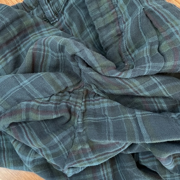 Free People CP Shades Plaid Trousers Millstone Size small NWT - Picture 10 of 12